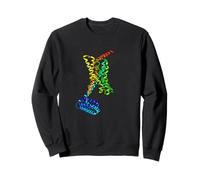 GPCR Ribbon Protein Structure For Molecular Biologists Sweatshirt
