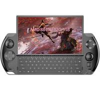 GPD Win 4,Portable Handheld Game Console 6" Touchscreen 1920X1080 Mini Laptop UMPC Win 11 CPU AMD Ryzen 7 8840U 32GB LPDDR5 RAM/1TB M.2 NVMe 2280 SSD （Black）