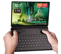 GPD WIN MAX 2 2025 handheld gaming PC with AMD Ryzen 7 8840U, Radeon 780M GPU, 32GB RAM, 2TB SSD, OcuLink, 10.1" IPS display, gaming controls, keyboard and touchpad