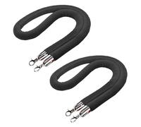 GPDNBIEU, 2 Pack, Safety Barriers Rope for Hotel Concerts Theater(Black,1m/3.3ft/39inch)