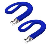 GPDNBIEU, 2 Pack, Safety Barriers Rope for Hotel Concerts Theater(Blue,2.5m/8.2ft/98.4inch)