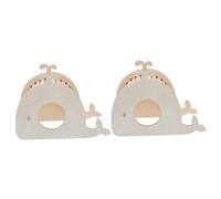 GPDNBIEU, 2pcs Hamster Nest Hiding Chew Toys Tunnels Tubes Bridge Pet Hid