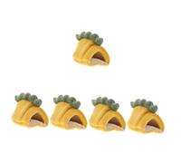 GPDNBIEU, 5pcs Hamster Nest Pet Bed Rabbit Sleeping Winter Warm Cozy House Nes