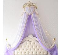 GPDNBIEU, Antique Princess Bed Curtains For Over Beds Or Windows, Lace Mosquito Net Bedroom Decoration Castle Reading Nook Canopies(K,1.8m (for a 6)