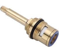 GPDNBIEU, Brass Ceramic Stem Disc Cartridge Insert Faucet Valve Quarter TurnCeramic Tap Valves for Bathroom Kitchen Tap(Blu)