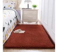 GPDNBIEU, Carpets Luxury Fluffy Shag Lounge Area Rug Extra Large Shaggy Soft Light Minimalist Style Non Shedding Dense Rugs For Living Room Home Decor(Brown,120 * 160cm)