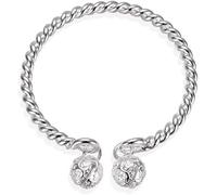 GPDNBIEU, Cuff Bangle,Silver Bangles,Chain Bracelets,Women 925 Bracelet Adjustable Hand Braided