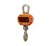 GPDNBIEU, Digital Crane Scale High Resolution Heavy Duty Travel Suitcase Luggage Weight Scale LED Full Screen Hanging Hook Scales(Orange,5000kg/2kg)