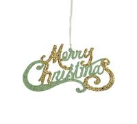 GPDNBIEU, Easy to Hang Green Ornaments Decorate Your Home for the Holiday Season(Merry Christmas)
