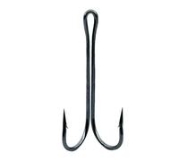 GPDNBIEU, Fish Hooks 100 Pcs Long Shank Weedless Fishing Hook Double Hook For Soft Lure Fly Tying Duple Hook for Bass Fish Fishing Tackle(2)