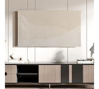 GPDNBIEU, Geometric Pattern Art TV Cover,Indoor Outdoor LED LCD Wall Mounted,Waterproof And Sunscreen Display Protective(B,37in)