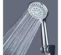 GPDNBIEU, Handheld Shower headhand Bracket pressurized Nozzle Head abs Bathroom Accessories high Pressure Water Saving Rainfall Chrome HEA
