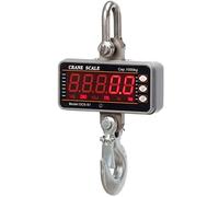 GPDNBIEU, Luggage Scales for Suitcases Heavy Duty Industrial Electronic Hanging Scale Heavy Duty Industrial Hanging Scale with Hook(Silver)