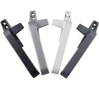 GPDNBIEU, Model Old-Fashioned Doors Windows Push and Pull Aluminum Exquisite(Svart,Left)