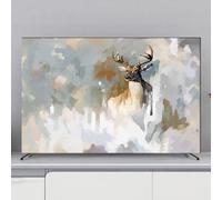 GPDNBIEU, Multifunctional 32-70 Inches TV Cover Dust Proof Screen Protector For LCD LED Indoor Bedroom Living Room Decoration Television Cove,Color:A(C,75in(175x100cm))