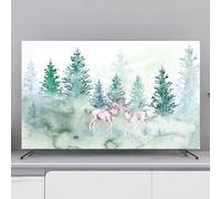GPDNBIEU, Multifunctional 32-70 Inches TV Cover Dust Proof Screen Protector For LCD LED Indoor Bedroom Living Room Decoration Television Cove,Color:A(B,49 52in(118x70cm))