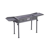 GPDNBIEU, Outdoors Campfire Grill Grate Folding Easy to Clean for Outdoor BBQ Picnic Camping Patio Backyard Cooking Grill in Stainless Stee