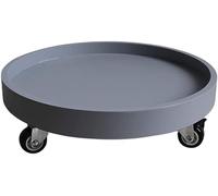 GPDNBIEU, Plastic Plant Saucer Drip Trays, Flower Pot Rack On Rollers Trolley Tray Pallet with Universal Wheels for Indoor Outdoor Home Garden(46cm)