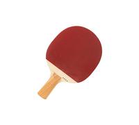 GPDNBIEU, Professional Floor Double-sided Anti-rubber Training Table Tennis Racket Single Shot with Racket Table Tennis Paddle Set(Black Red,Straight plate)