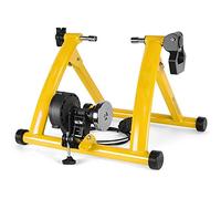 GPDNBIEU, Roller Trainer Bicycle Trainer for Folding 26"-28" Exercise Bike for Bicycles Mountain Bike, Loadable Up To 135 Kg(Yellow)