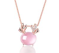 GPDNBIEU, Sterling S925 Sterling Silver Zodiac Horoscope Necklace Constellation Chain Trendy Choker Delicate Necklace Gift Jewelry For Her Girls Couples