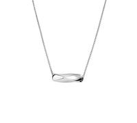 GPDNBIEU, Sterling Simple Necklace For Women S925 Sterling Silver Geometric Snake Bone Chain Necklace Dainty Trendy Choker Delicate Necklace Chain Gift Jewelry For Her Girls Couples