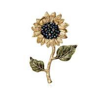 GPDNBIEU, Sunflower Series Handmade Beaded Vintage Mineral Crystal Accessories
