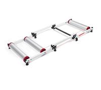 GPDNBIEU, Tri-Foldable Cycling Trainer Adjustable Bicycle Roller Road Bike Exercise Station, Compatible a wheel diameter of 16-29 inches