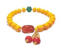 GPDNBIEU, Wealth Bracelet Crystal Amulet Lucky Ward Off Evil Spirits Talisman for Prosperity Money Good Luck,Style D(Style j-8 inches)