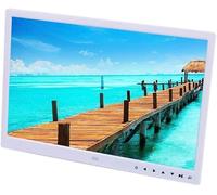 GPECTIFO 15.4-inch Digital Photo Frame, Electronic Album, Advertising Player, Music, Photo, Video Player, Advertising Product Display(White)