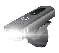 GPECTIFO Bike Light Set (Smart Sensor), Rechargeable Bicycle Lights with LED Power display,Waterproof Bicycle LED Front Light Cycling Lights for Road & Mountain- Easy to Fit
