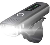 GPECTIFO Bike Light Set (Smart Sensor), Rechargeable Bicycle Lights with LED Power display,Waterproof Bicycle LED Front Light Cycling Lights for Road & Mountain- Easy to Fit