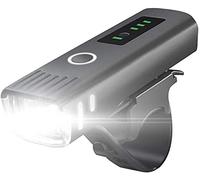GPECTIFO Bike Light Set (Smart Sensor), Rechargeable Bicycle Lights with LED Power display,Waterproof Bicycle LED Front Light Cycling Lights for Road & Mountain- Easy to Fit