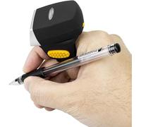 GPECTIFO Bluetooth Ring 1D-2D Barcode Scanner Wearable Mini Barcode Reader, Supports Scanning PDF Data Matrix On Screen And Paper(2D)