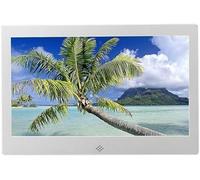 GPECTIFO Multi Functional Digital Photo Frame Recorder, Electronic Photo Album, Photo Frame Advertising Machine, Photo Display Stand(Silver)