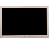 GPECTIFO Multi Functional Digital Photo Frame Recorder, Electronic Photo Album, Photo Frame Advertising Machine, Photo Display Stand(Champagne Gold)