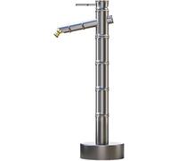 GPECTIFO Outdoor Water Column Retro Bamboo Faucet with Detachable Hose(52cm/20in)