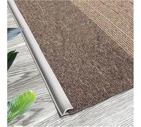 GPECTIFO Waterproof Carpet & Floor Transition Strips, Self Adhesive PVC Edge Trim Strip for Tile to Rugs(Style2,100cm (3.3ft))