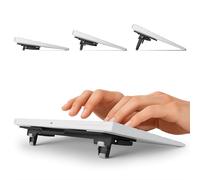 GPG2 ESC Flip Computer Keyboard and Laptop Stand with 3 Adjustable Angles, Fits Most Keyboards (keyboard not included)