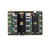 GPIO Expander HAT Board For Raspberry Pi Pico Series, 1x Raspberry Pi Standard 40PIN, 1x Pico 2×20PIN for Direct Attaching