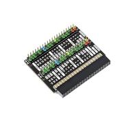GPIO Header Adapter Compatible with Raspberry Pi 400 Header Easy Expansion 2x 40PIN Header Color-Coded Header