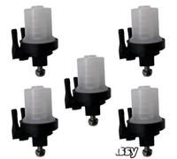 GPJTJROL For Ya/maha 61N-24560-00 Outboard Fuel Filter 2/4 Stroke 9.9-75HP | For Ya-maha Marine Outboard, 2/4-Stroke, Boat Owners, F9.9 F15 F20 F25 F40 F50(5 PCS)