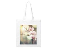 Gpkgsigt An orchid. Printing Woman Canvas Tote Bag Strong and durable for traveling, shopping, Daily One Size