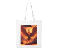 Gpkgsigt beautiful phoenix Printing Woman Canvas Tote Bag Strong and durable for traveling, shopping, Daily One Size