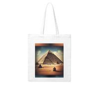 Gpkgsigt Dreaming of the Pyramids of Khufu Printing Woman Canvas Tote Bag Strong and durable for traveling, shopping, Daily One Size