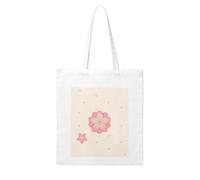 Gpkgsigt Little pink cherry blossoms Printing Woman Canvas Tote Bag Strong and durable for traveling, shopping, Daily One Size