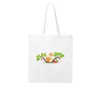 Gpkgsigt Little squirrel picking fruit Printing Woman Canvas Tote Bag Strong and durable for traveling, shopping, Daily One Size