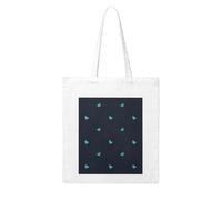 Gpkgsigt Lovely blue background Printing Woman Canvas Tote Bag Strong and durable for traveling, shopping, Daily One Size