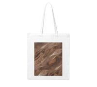 Gpkgsigt Marble Mixed Brown Printing Woman Canvas Tote Bag Strong and durable for traveling, shopping, Daily One Size