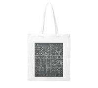 Gpkgsigt Math Geometry Geek Calculus Printing Woman Canvas Tote Bag Strong and durable for traveling, shopping, Daily One Size